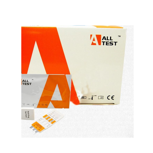 Test Multidroga 3 Drogas en Panel Kit 10 Pruebas