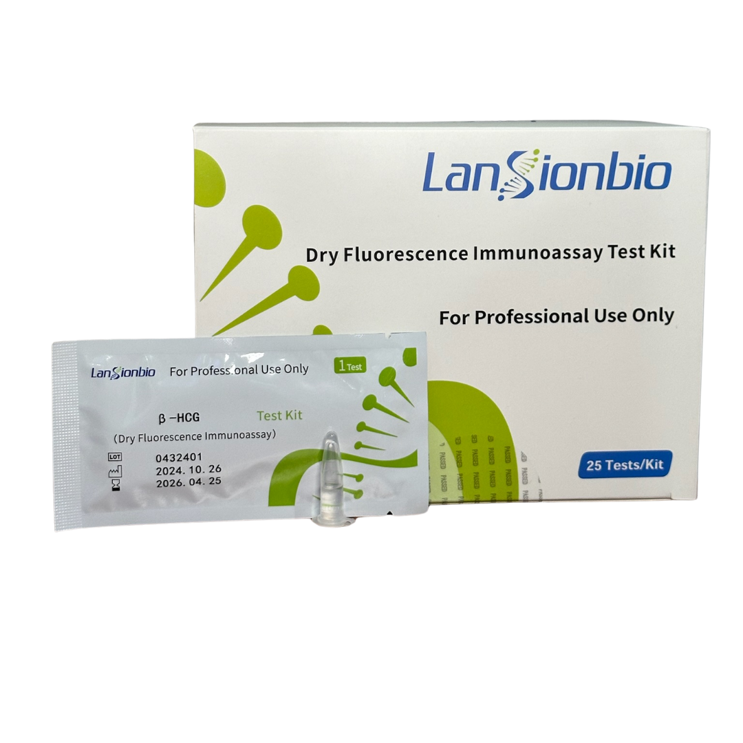 β - HCG Dry Fluorescence Immunoassay Test Kit