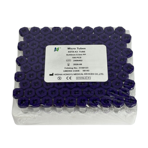 Tubos Minicollect Tapon Morado