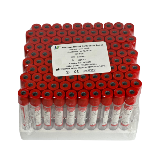 Tubos Vacutainer Tapón Rojo