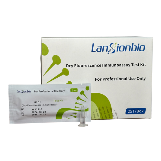 cTnI Dry Fluorescence Immunoassay Test Kit