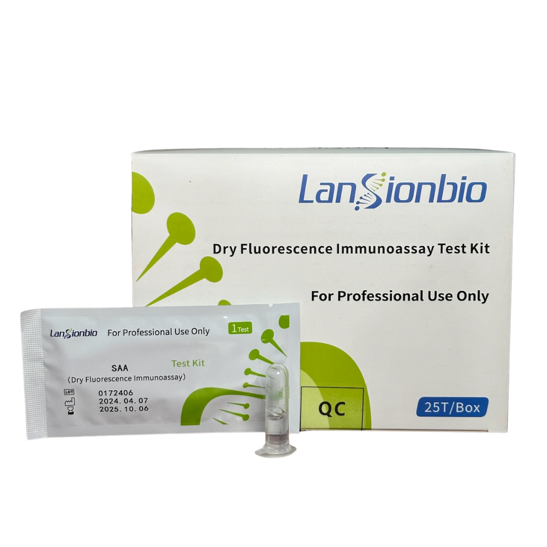SAA Dry Fluorescence Immunoassay Test Kit