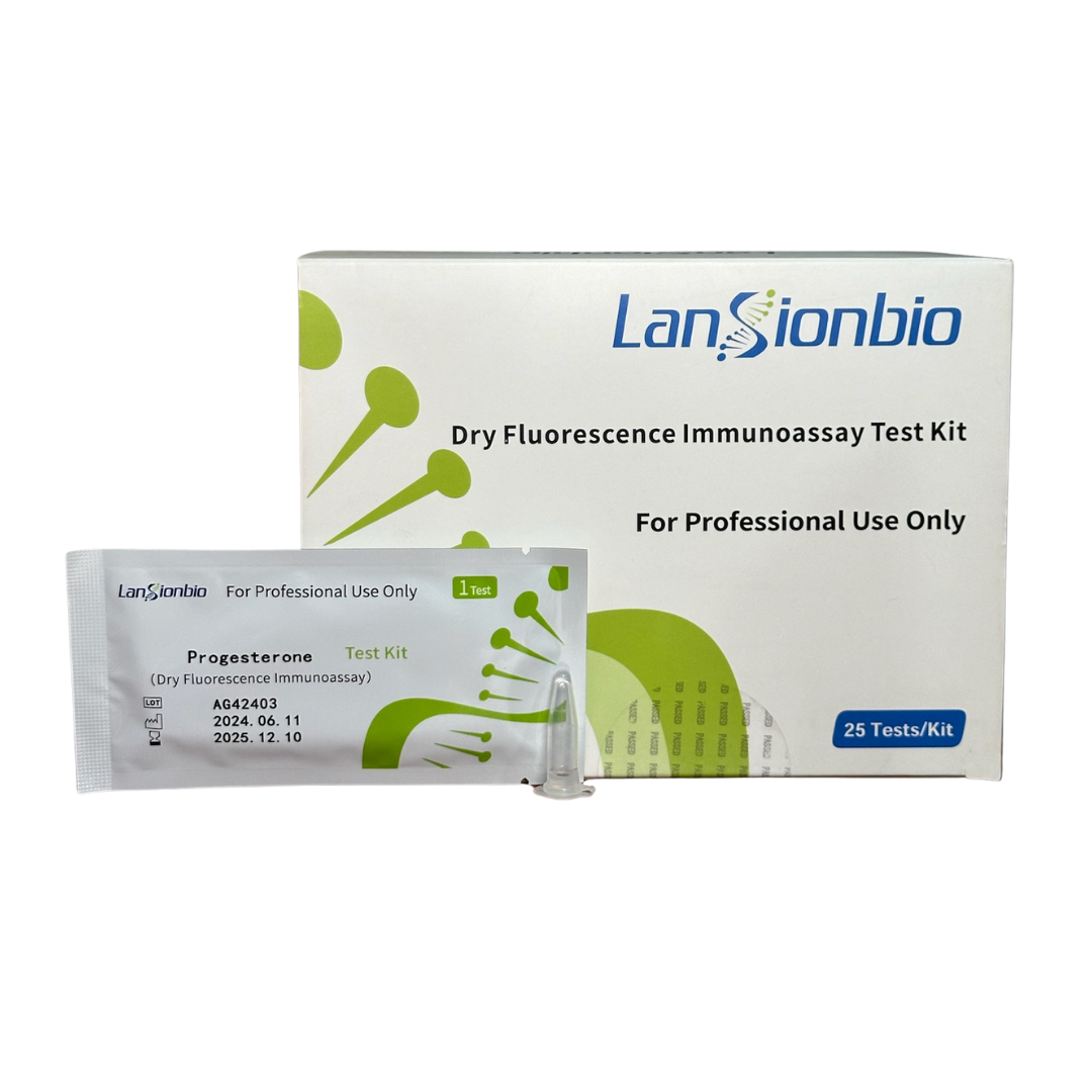 Progesterone Dry Fluorescence Immunoassay Test Kit